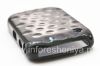 Фотография 5 — Пластиковый чехол хромированный рельефный для BlackBerry 8520/9300 Curve, Черный