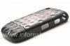 Фотография 7 — Пластиковый чехол хромированный рельефный для BlackBerry 8520/9300 Curve, Черный