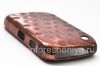 Фотография 5 — Пластиковый чехол хромированный рельефный для BlackBerry 8520/9300 Curve, Темная Бронза