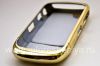 Фотография 6 — Пластиковый чехол хромированный рельефный для BlackBerry 8520/9300 Curve, Золотой