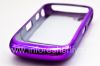Фотография 6 — Пластиковый чехол хромированный рельефный для BlackBerry 8520/9300 Curve, Фиолетовый