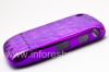 Фотография 7 — Пластиковый чехол хромированный рельефный для BlackBerry 8520/9300 Curve, Фиолетовый