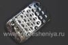 Фотография 3 — Пластиковый чехол хромированный рельефный для BlackBerry 8520/9300 Curve, Серебряный
