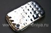 Фотография 9 — Пластиковый чехол хромированный рельефный для BlackBerry 8520/9300 Curve, Серебряный