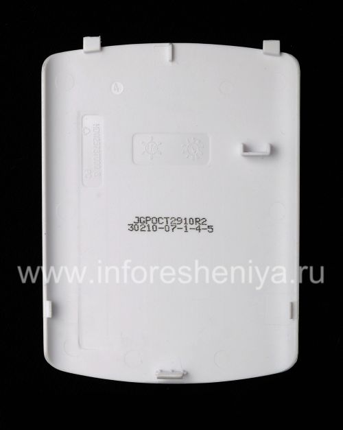 Галерея фотографий товара Оригинальная задняя крышка для BlackBerry 8520 Curve, Белый (Pearl-White)