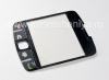 Photo 2 — The original glass screen for BlackBerry 8520 Curve, The black