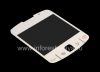Photo 3 — La pantalla de cristal original para BlackBerry Curve 8520, White (Pearl-blanco)