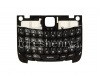 Photo 1 — Keyboard bahasa Inggris asli dengan substrat untuk BlackBerry 8520 Curve, hitam