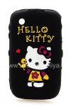Photo 1 — Silicone Case "Hello Kitty" for BlackBerry 8520/9300 Curve, The black