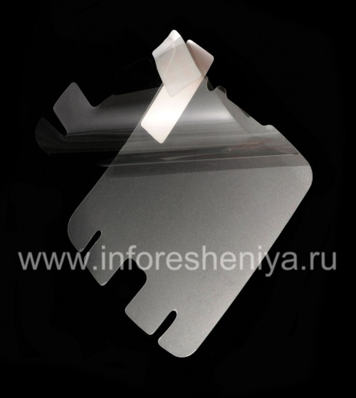 Галерея фотографий товара Защитная пленка для экрана для BlackBerry 8520 Curve, Антибликовая, матовая