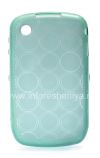 Photo 1 — Funda de silicona llena de patrones "Anillos" para el BlackBerry Curve 8520/9300, Luz-azul