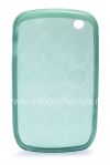 Photo 2 — Funda de silicona llena de patrones "Anillos" para el BlackBerry Curve 8520/9300, Luz-azul