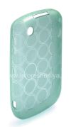 Photo 4 — Funda de silicona llena de patrones "Anillos" para el BlackBerry Curve 8520/9300, Luz-azul