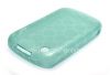 Photo 5 — Funda de silicona llena de patrones "Anillos" para el BlackBerry Curve 8520/9300, Luz-azul