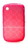 Photo 1 — Funda de silicona llena de patrones "Anillos" para el BlackBerry Curve 8520/9300, Rose