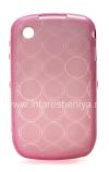 Photo 1 — Funda de silicona llena de patrones "Anillos" para el BlackBerry Curve 8520/9300, Púrpura