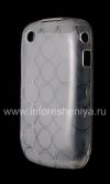 Photo 3 — Funda de silicona llena de patrones "Anillos" para el BlackBerry Curve 8520/9300, Color blanco