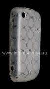 Photo 4 — Funda de silicona llena de patrones "Anillos" para el BlackBerry Curve 8520/9300, Color blanco