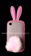 Photo 1 — Rabito Silicone Case for icwecwe BlackBerry 8520 / 9300 Curve, pink esobala