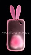 Photo 2 — Rabito Silicone Case for icwecwe BlackBerry 8520 / 9300 Curve, pink esobala