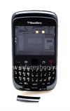 Фотография 1 — Оригинальный корпус для для BlackBerry 9300 Curve 3G, Темный металлик (Charcoal)