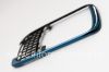 Фотография 7 — Цветной корпус (из двух частей) для BlackBerry 9300 Curve 3G, Ободок Голубой металлик, Крышка голубая