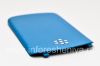 Photo 10 — Farbkörper (in zwei Teilen) für Blackberry 9300 Curve 3G, Stirnband Blau metallic, blau Deckel