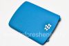 Фотография 11 — Цветной корпус (из двух частей) для BlackBerry 9300 Curve 3G, Ободок Голубой металлик, Крышка голубая