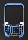 Фотография 5 — Цветной корпус (из двух частей) для BlackBerry 9300 Curve 3G, Голубой Искристый