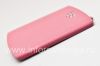 Фотография 8 — Цветной корпус (из двух частей) для BlackBerry 9300 Curve 3G, Ободок розовый металлик, Крышка розовая