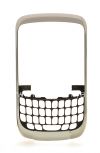 Photo 11 — Color body (in two parts) for BlackBerry 9300 Curve 3G, Bezel metallic silver cover