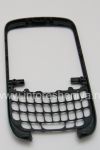 Фотография 3 — Цветной корпус (из двух частей) для BlackBerry 9300 Curve 3G, Ободок металлик, Крышка белая