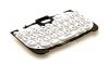 Photo 5 — لوحة المفاتيح الإنجليزية الأصلي مع ركيزة للكيرف 3G بلاك بيري 9300, أبيض