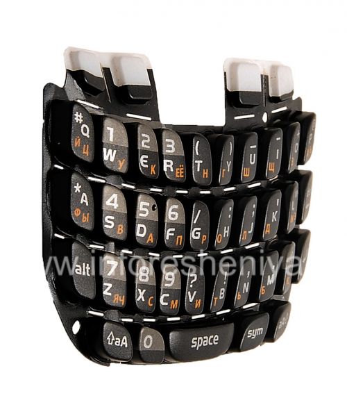 Галерея фотографий товара Русская клавиатура BlackBerry 9300 Curve 3G, Черный