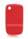 Photo 1 — Corporate Incipio DermaShot Silicone Case for the BlackBerry 8520/9300 Curve, Molina red