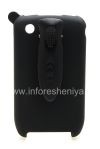 Photo 1 — Firma de plástico cubierta de la funda-Cellet Elite Ruberized de funda para el BlackBerry Curve 8520/9300, negro