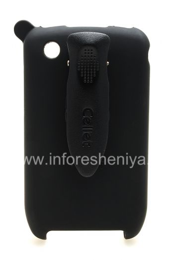 Firm plastic cover-holster Cellet Elite Ruberized holster for BlackBerry 8520 / 9300 Curve