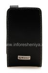 Photo 1 — Signature Leather Case Krusell Orbit Flex Multidapt Leder Tasche für den Blackberry Curve 8520/9300, Black (Schwarz)