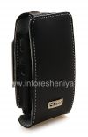 Фотография 6 — Фирменный кожаный чехол Krusell Orbit Flex Multidapt Leather Case для BlackBerry 8520/9300 Curve, Черный (Black)