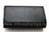Photo 2 — Asli Leather Case Bag Kulit Folio untuk BlackBerry, Black / Brown (Black w / Brown Accent)