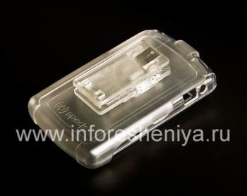 Фирменный пластиковый чехол + кобура Speck SeeThru Case для BlackBerry 8800/8820/8830