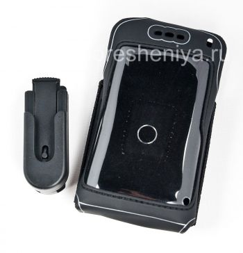 Merek Silicone Case dengan Xcessories Wireless Clip Carrying Case Kulit dengan Belt Clip untuk BlackBerry 8800 / 8820/8830