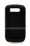 Фотография 2 — Силиконовый чехол с алюминиевым корпусом для BlackBerry 8900 Curve, Черный