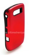 Photo 4 — Etui en silicone avec boîtier en aluminium pour BlackBerry Curve 8900, Rouge