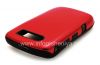 Фотография 6 — Силиконовый чехол с алюминиевым корпусом для BlackBerry 8900 Curve, Красный