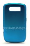 Photo 1 — Etui en silicone avec boîtier en aluminium pour BlackBerry Curve 8900, Turquoise