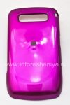 Photo 1 — Kasus Plastik Sel Armor Hard Shell untuk BlackBerry 8900 Curve, Merah muda (pink)