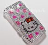Photo 3 — Plastic bag-cover with rhinestones for BlackBerry Curve 8900, A series of "Hello Kitty"