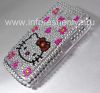 Photo 4 — Plastic bag-cover with rhinestones for BlackBerry Curve 8900, A series of "Hello Kitty"