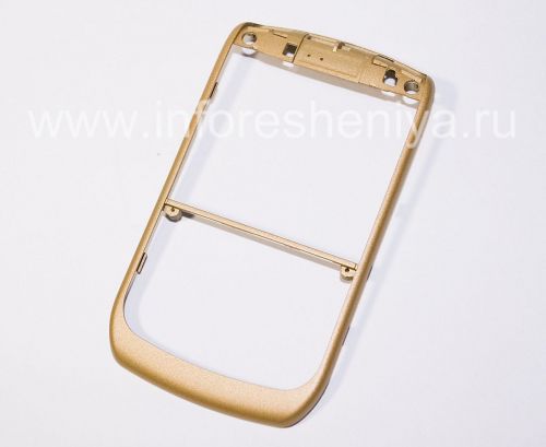Photogallery for Color de la carcasa para BlackBerry Curve 8900, Oro cepillado product
